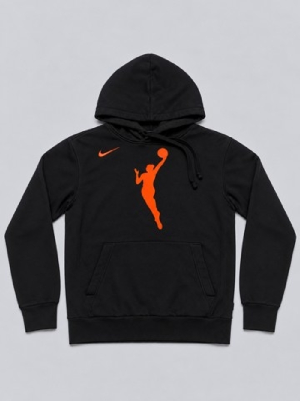 Nike Black WNBA Hoodie with Official Orange Logo